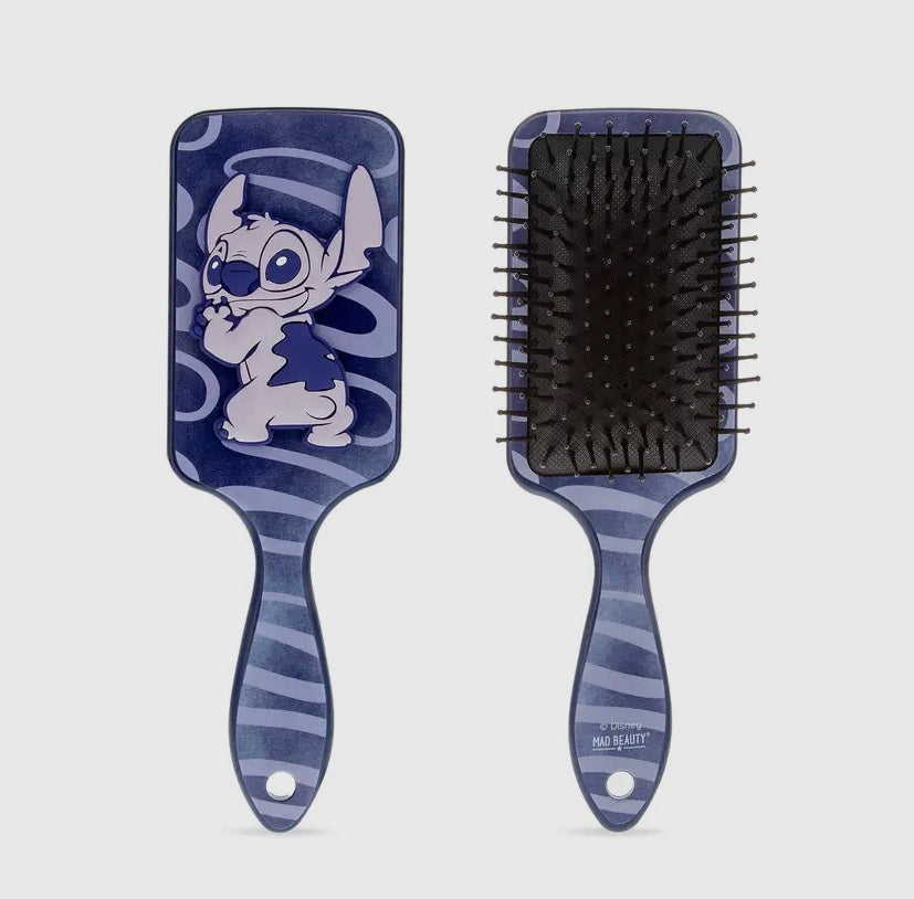Mad Beauty Disney Stitch Denim Hairbrush
