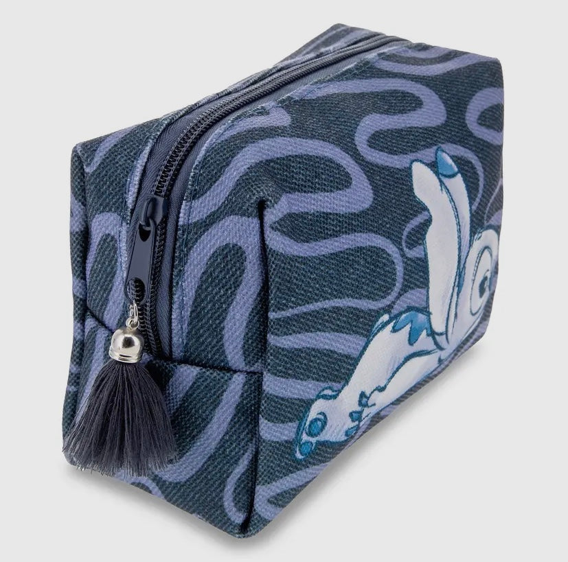 Mad Beauty Disney Stitch Denim Cosmetic Bag