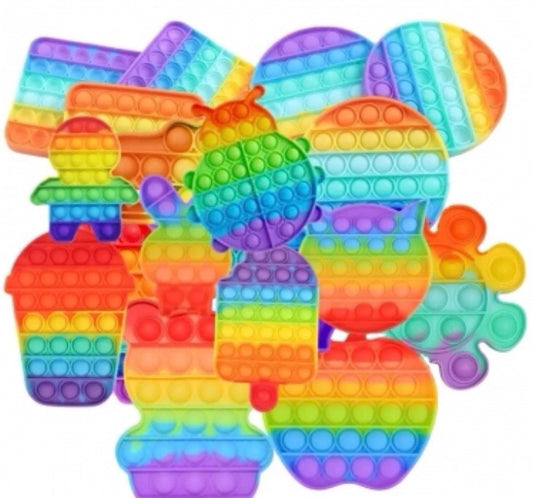 Rainbow Bubble Pop It