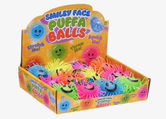 Smiley Face Puffa Ball